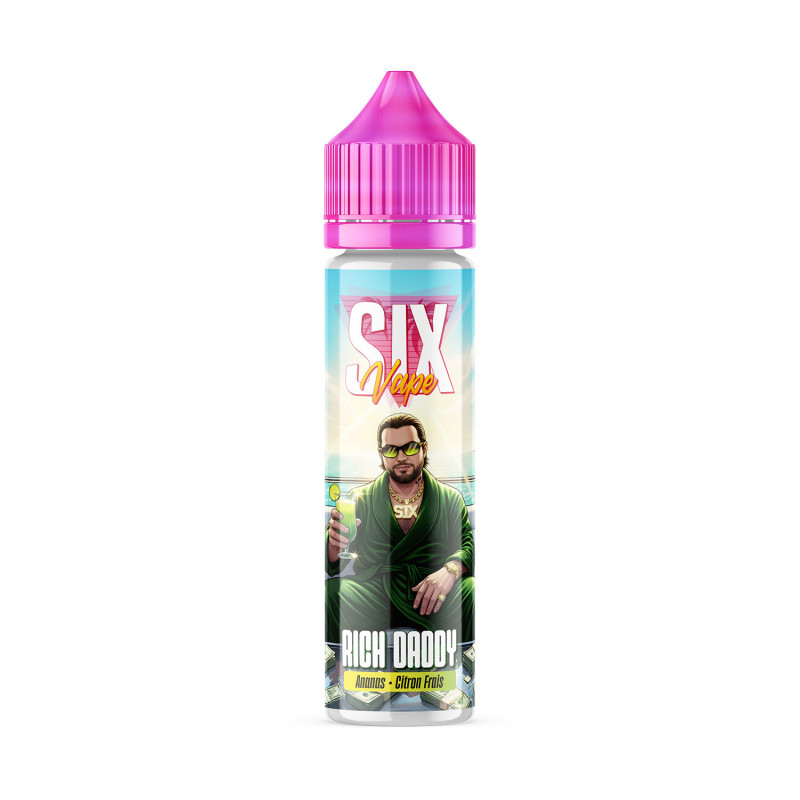 E-liquide Rich Daddy 50 ml - Six Vape