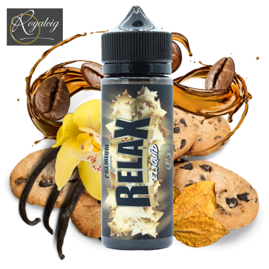 Eliquide Relax 100ml tabac vanille cookie café