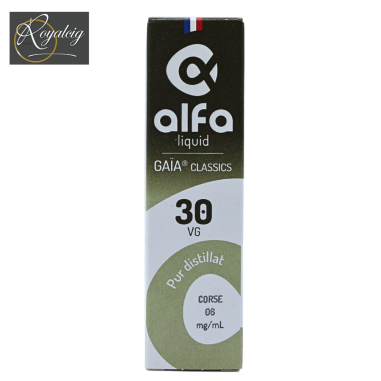 "Gaïa Corsé e-líquido sin azúcar para cigarrillo electrónico"