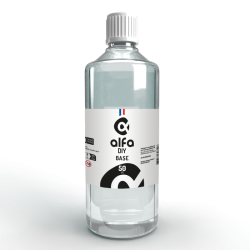 Basis Alfa DIY 1L 50/50 0 mg – Alfaliquid - RoyalCig