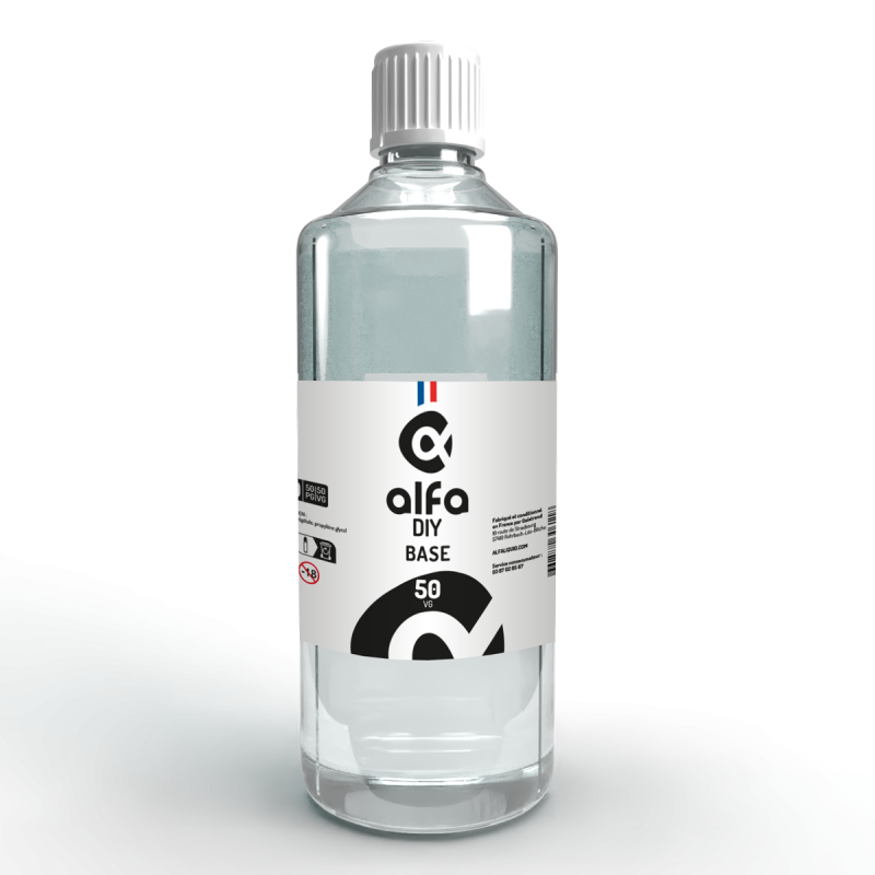Base Alfa DIY 1L 50/50 0 mg – Alfaliquid - RoyalCig