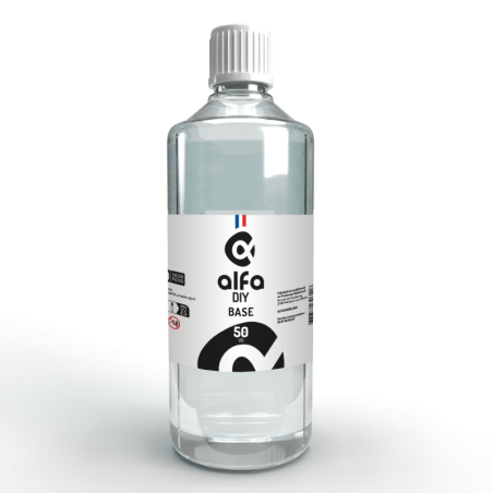 Base Alfa DIY 1L 50/50 0 mg – Alfaliquid - RoyalCig