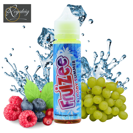 Saveurs fruits rouges, raisin et cassis – E-liquide Fruizee