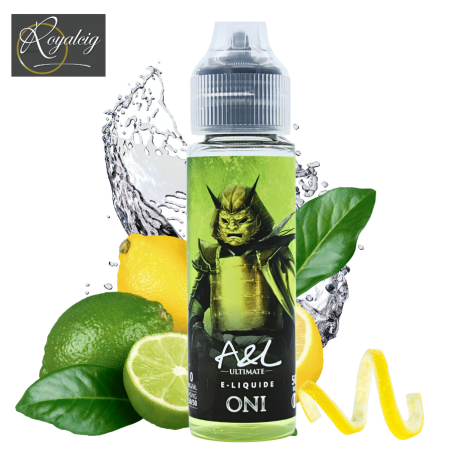 E-liquido Oni 50ml Ultimate A&L - Fresco giallo e verde limone