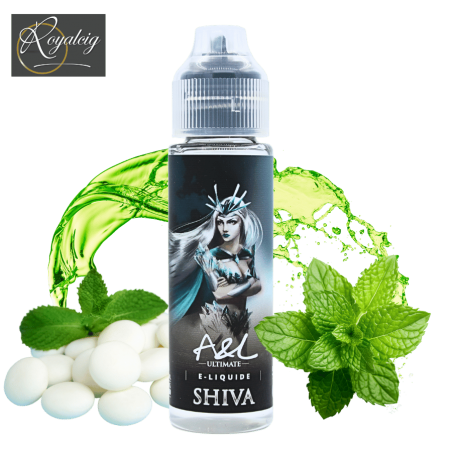 E-liquid Shiva 50ml Ultimate A&L - Icy polar mint
