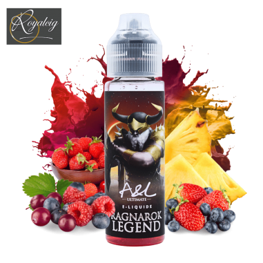 E-liquido Ragnarok Legend 50ml Ultimate A&L - Frutti rossi, ananas, freschezza