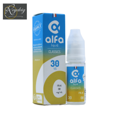 "E-liquide FR-K Alfaliquid 10ml saveur classic blond sec"