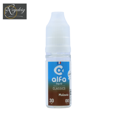 "E-liquid Alfaliquid Malawia classico marrone e miele