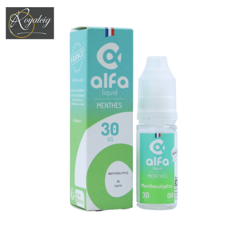 "E-liquid Menthocalyptus Alfaliquid 10ml mint eucalyptus"