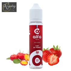 "E-liquid Fort de France 50ml Alfaliquid - acerola e fragola" (in francese)