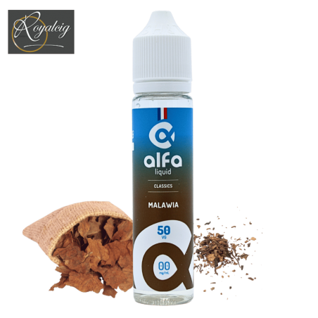 "E-líquido Malawi Alfaliquid 50ml - marrón clásico y miel"