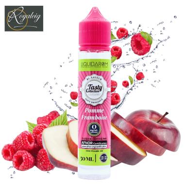 E-liquid Manzana Frambuesa Tasty Collection 50 ml - Botella