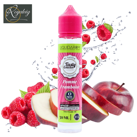 E-liquide Pomme Framboise Tasty Collection 50 ml – Flacon