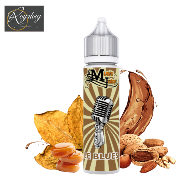 tobacco hazelnut caramel flavour - Music Juice Le Blues