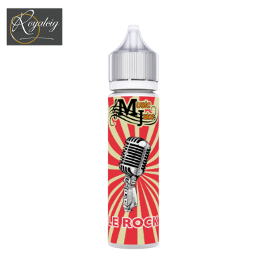 E-Liquid Music Juice Le Rock - Fruchtige und starke Vape - bereit zum Boosten
