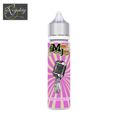 E-liquid Music Juice La Guinguette - Fruta de dragón, fresa, frescura - listo para impulsar