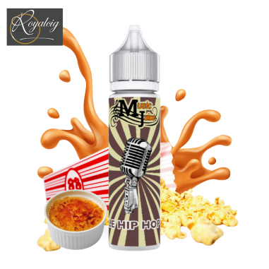 E-liquid Le Hip Hop Music Juice 50ml - Pop corn, crème brûlée, caramel