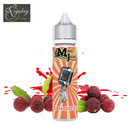 E-liquido Le House Music Juice 50ml - Fragola e corbezzolo