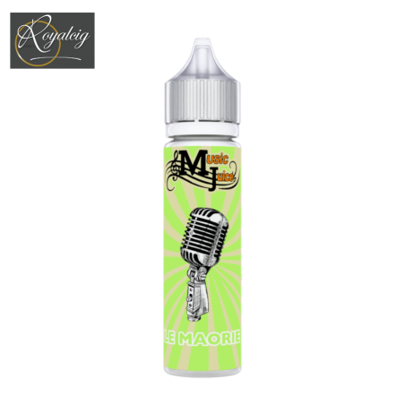 E-Liquid Music Juice Le Maorie - Intensiver Erdbeer-Kiwi-Granatapfel-Geschmack - bereit zum Boosten