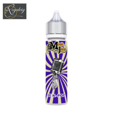 E-liquid Music Juice Le K-Pop - Sweet and creamy blond tobacco - ready to boost