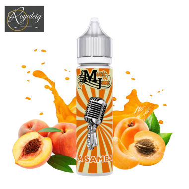 E-liquid La Samba Music Juice 50ml - Pesca e albicocca