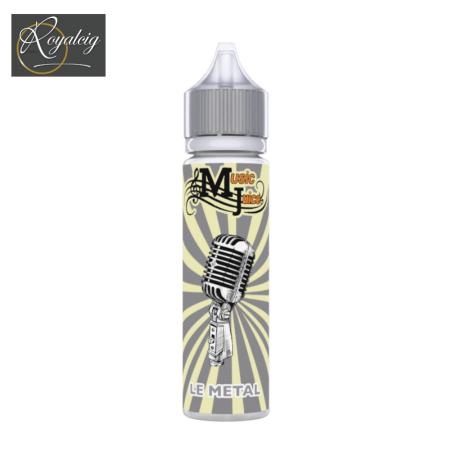 E-liquide Music Juice Le Metal – Saveur juteuse et intense - prêt à booster