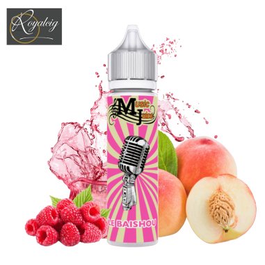 E-liquid Le Baishou Music Juice 50ml - Pesca e lampone