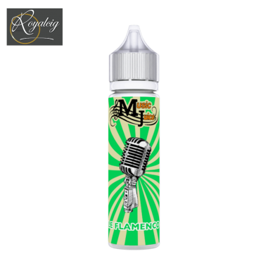 E-liquide Music Juice Le Flamenco – Saveur pomme verte croquante - prêt à booster
