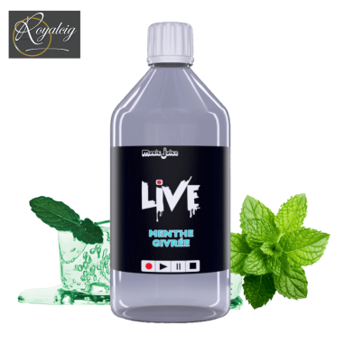 E-líquido Menta Music Juice 1L - Botella