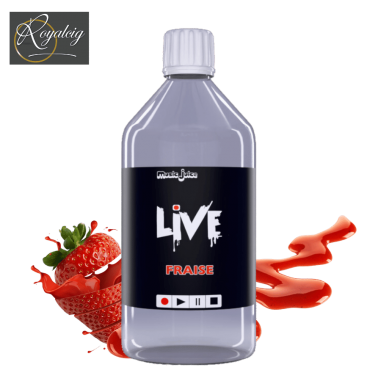 E-líquido Fresa Music Juice 1L - Botella