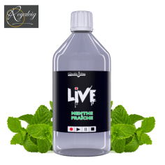 E-Liquid Frische Minze Music Juice 1L - Flasche
