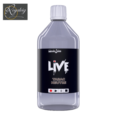 E-liquide tabac classique – Saveur neutre