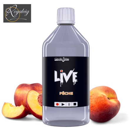E-liquid Melocotón Music Juice 1L - Botella
