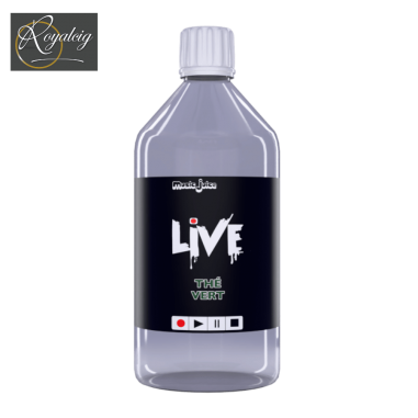 E-liquido Tè verde Music Juice 1L - Bottiglia