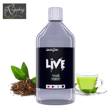 E-liquido a base vegetale - Aroma di tè verde