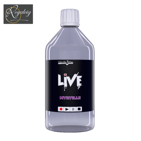 E-Liquid Heidelbeere Music Juice 1L - Flasche