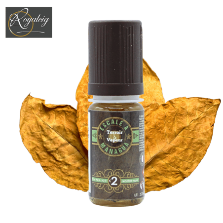 E-liquid Escale à Managua Terroir Vapeur - tabacco tostato
