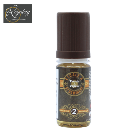 Flakon 10ml Escale à St Domingue - mazeriertes e-liquid