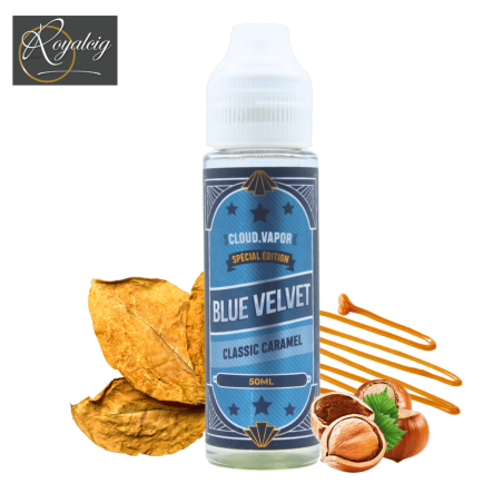 Blue Velvet Cloud Vapor - e-liquide classic caramel noisette