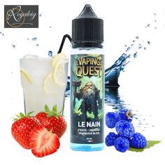 E-Liquid mit Erdbeer-Himbeer-Limonadengeschmack - Le Nain 50ml