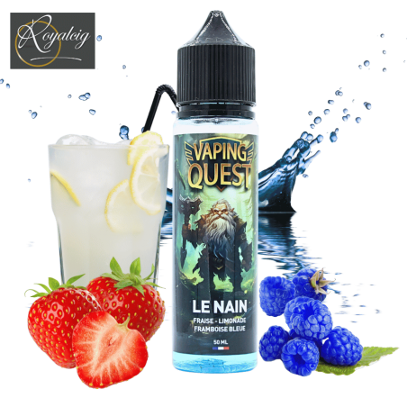 E-liquido aroma fragola lampone limonata - Le Nain 50ml