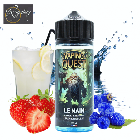 E-líquido sabor fresa frambuesa limonada - formato 100ml