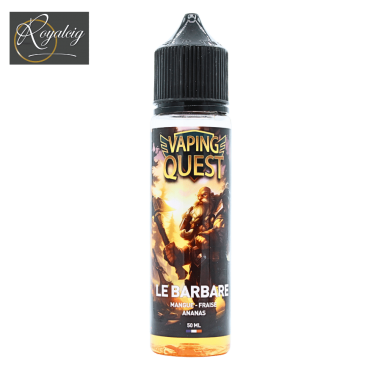 E-liquid Le Barbare 50ml Vaping Quest - bottiglia
