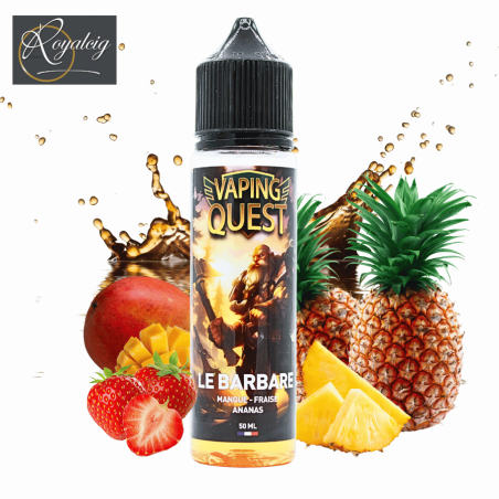 E-liquide fruité frais mangue ananas fraise – Vaping Quest