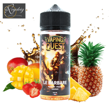 E-liquide fruité frais mangue ananas fraise – grand format 100ml