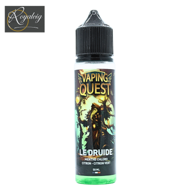 E-liquide Le Druide 50ml Vaping Quest – flacon