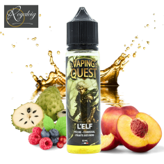 E-Liquid fruchtig frisch Pfirsich Korossol Waldfrüchte - Vaping Quest