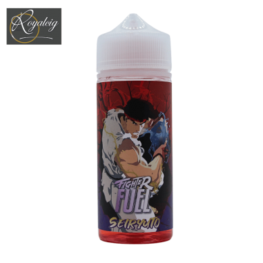 "Seiryuto Fighter Fuel 100ml fresh red fruits" bottle