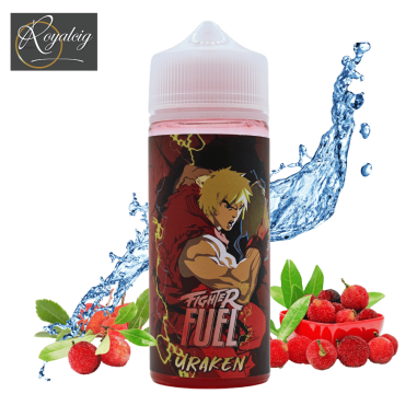 "Flacon Uraken Fighter Fuel 100ml fraise arbouse fraîcheur"