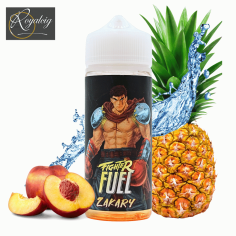 "Flacon Zakary Fighter Fuel 100ml ananas nectarine frais"